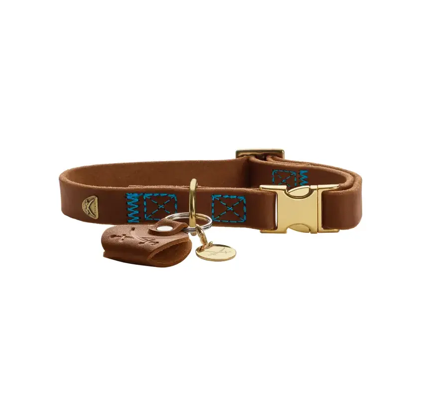 Hondenhalsband Sansibar Cognac