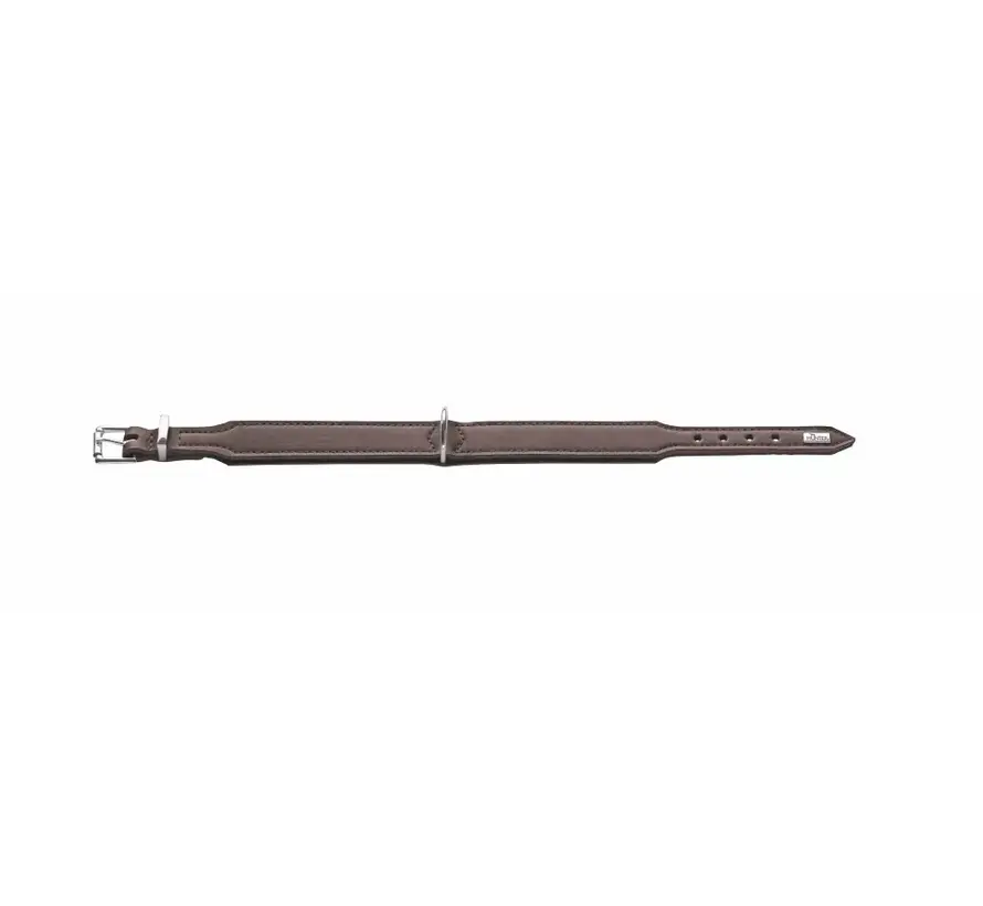 Hondenhalsband Basic Bruin