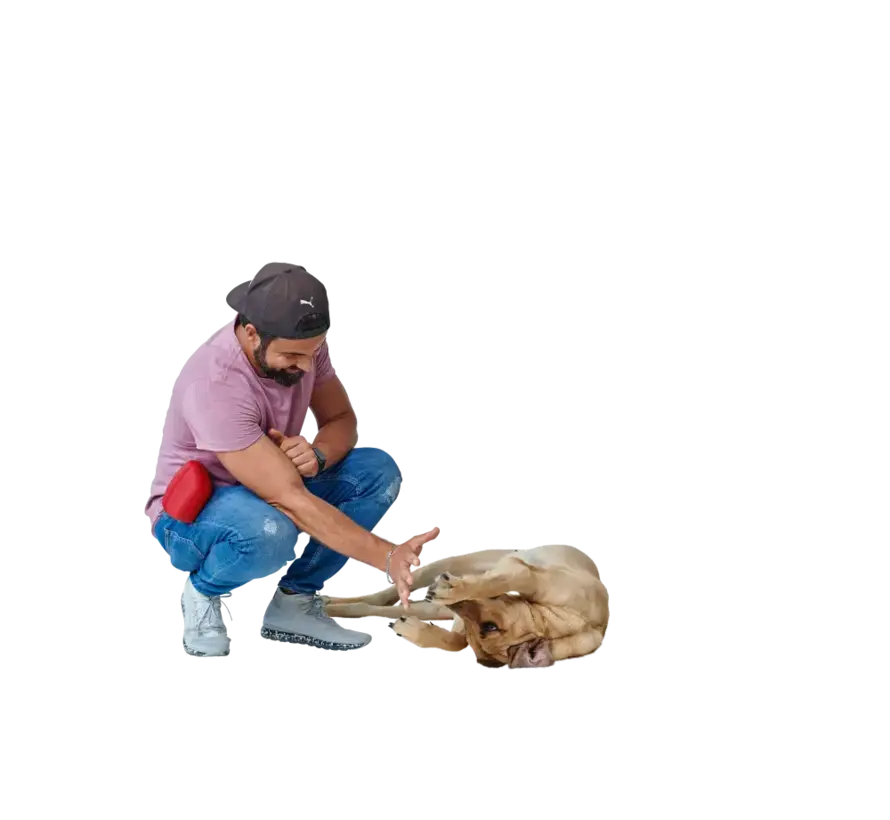 Beloningszakje Hond Lugo Rood
