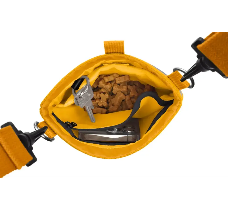 Beloningszakje Hond Alva Mosterdgeel