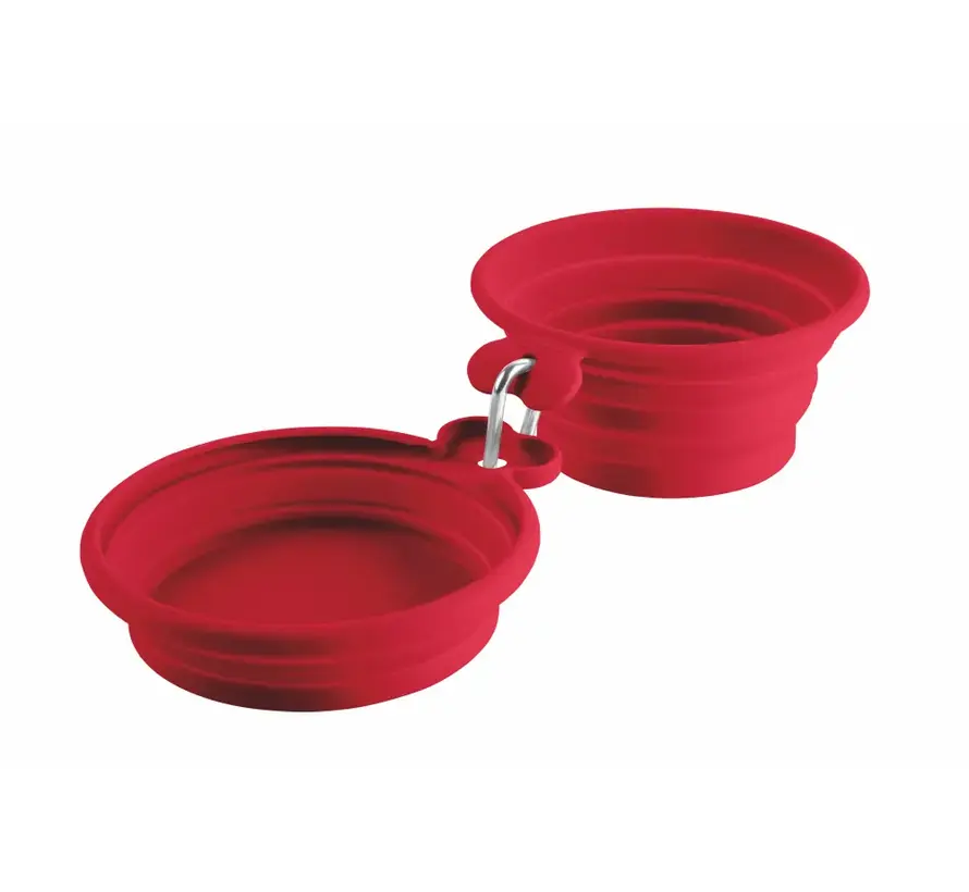 Foldable Drinking and Feeding Bowls List Red