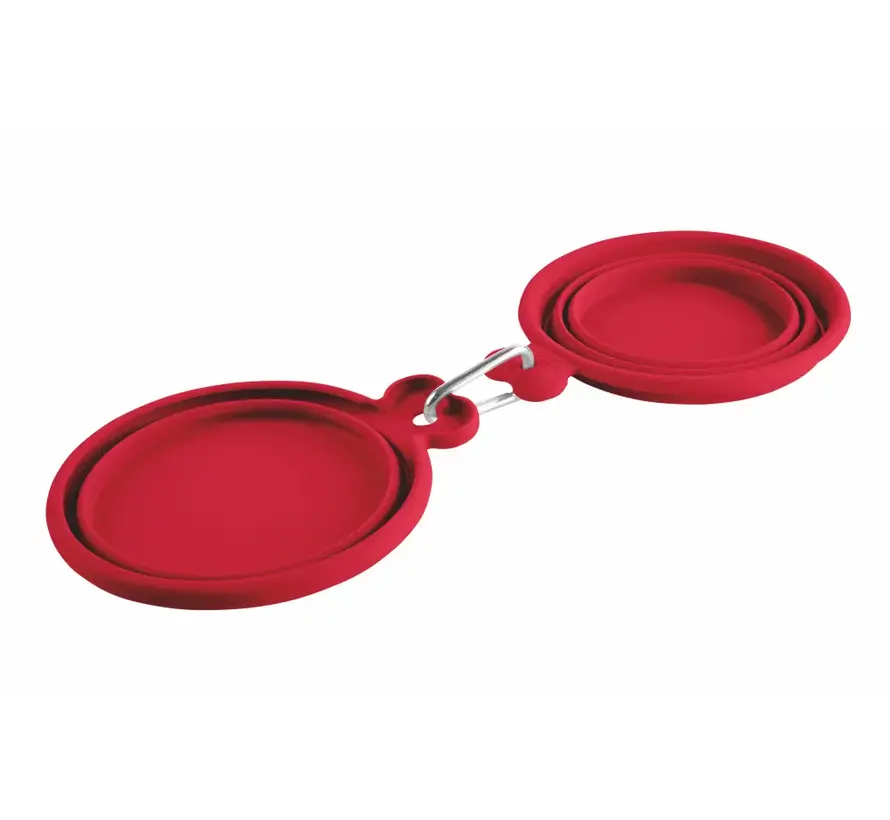 Foldable Drinking and Feeding Bowls List Red