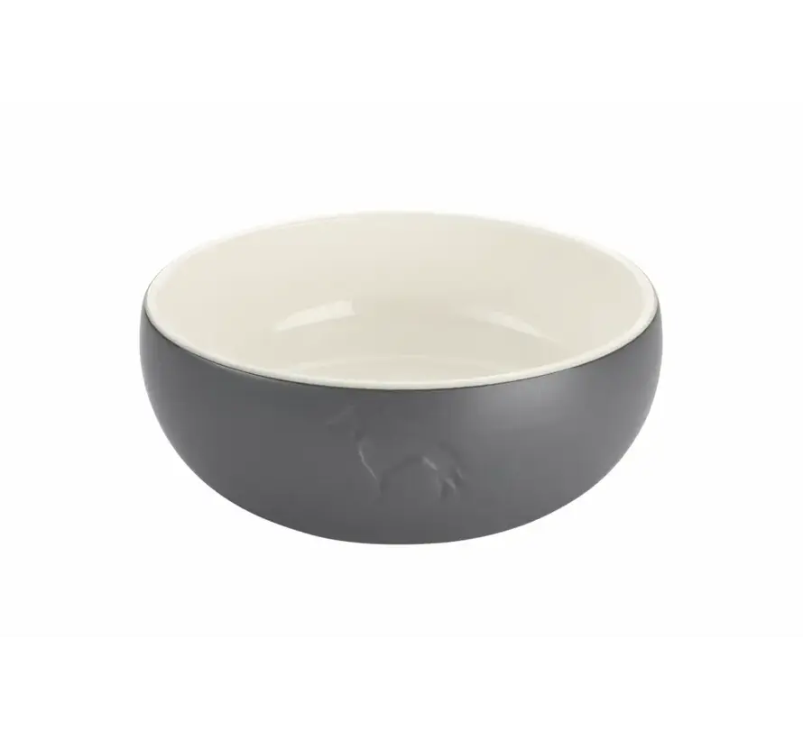 Drinking Bowl or Feeding Bowl Lund Grey