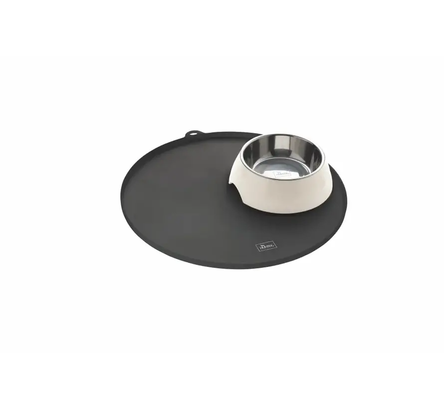 Ronde Voerbakmat Selection Antraciet