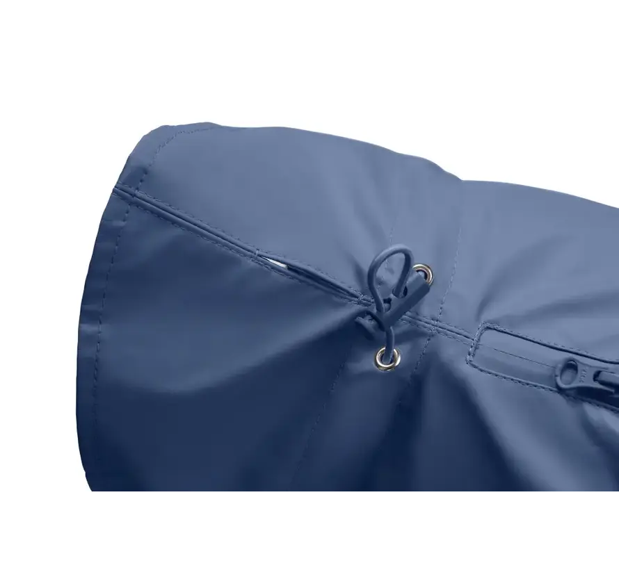 Dog Raincoat Milford Blue