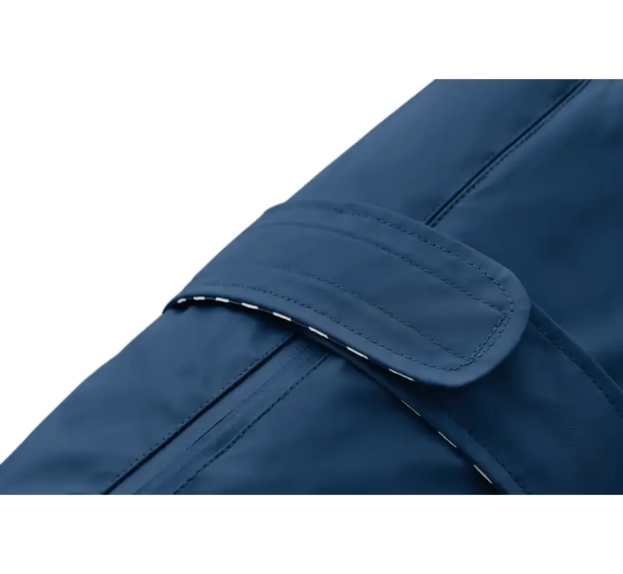 Dog Raincoat Milford Blue