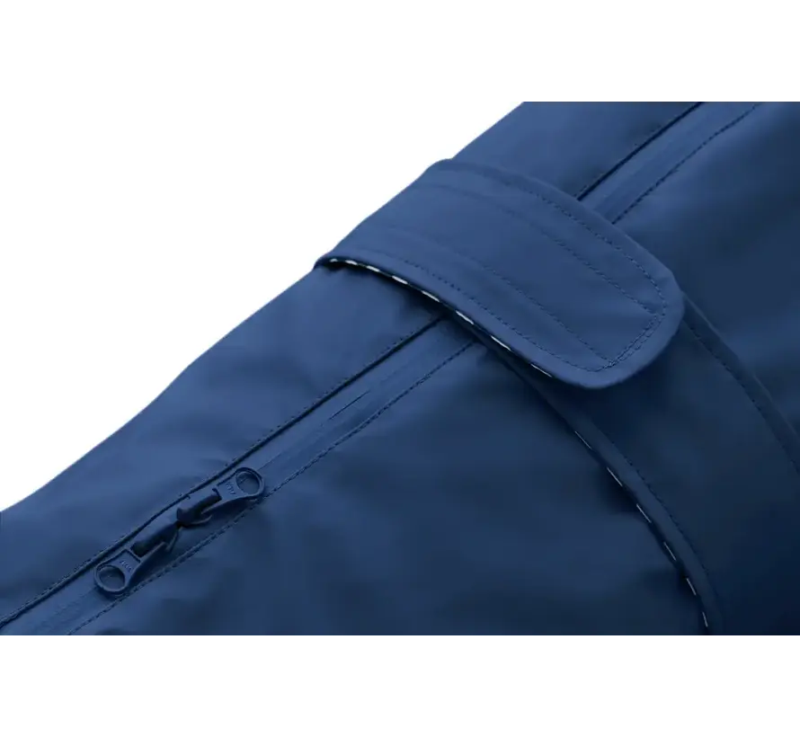 Dog Raincoat Milford Blue
