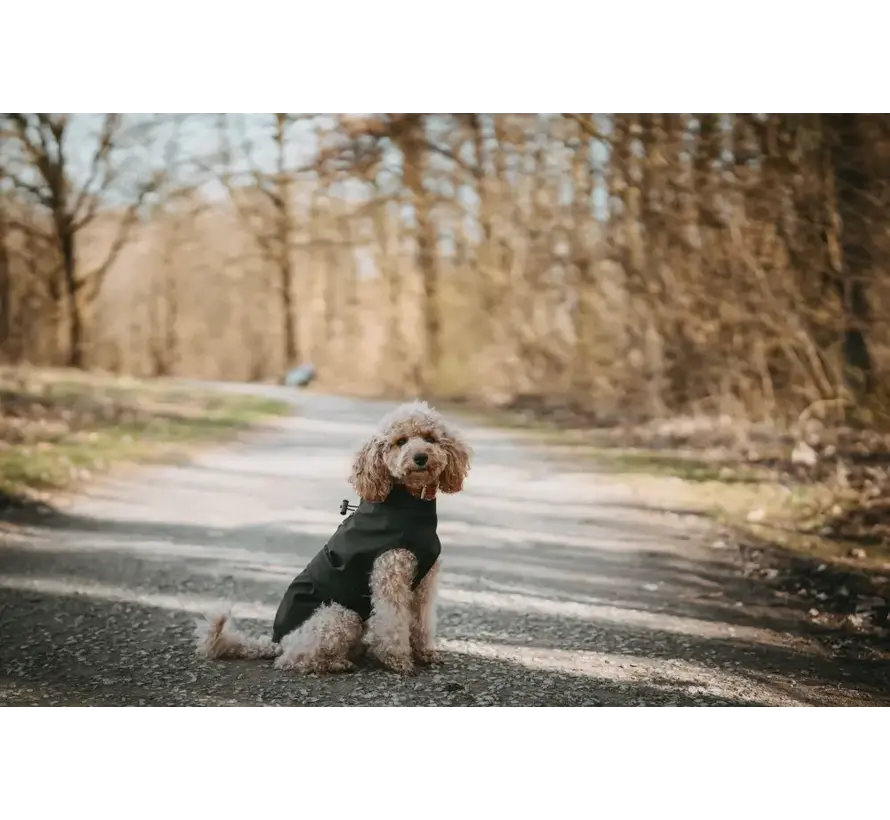 Dog Raincoat Milford Black