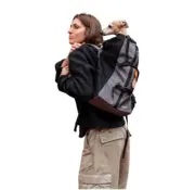 K9 Sport Sack Hondendraagtas Rugzak AIR Magnet Grey