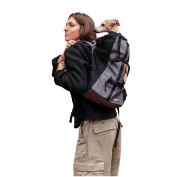 K9 Sport Sack Hondendraagtas Rugzak AIR Magnet Grey