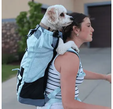 K9 Sport Sack Dog Carrier Backpack Kompanion Tropic Blue