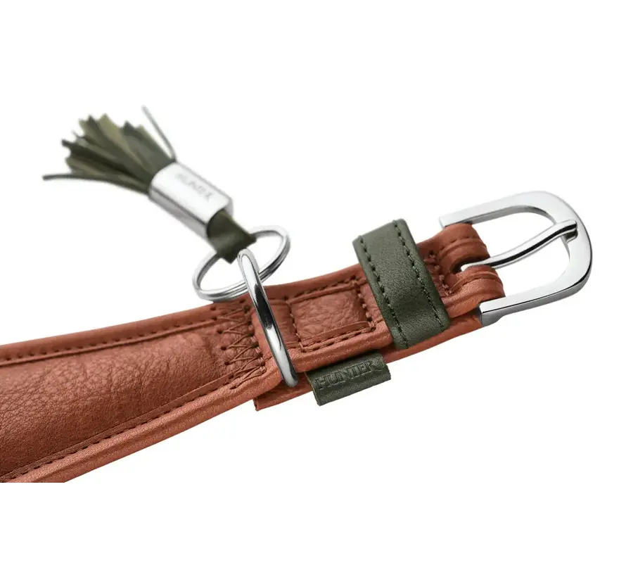 Windhondenhalsband Portofino Cognac