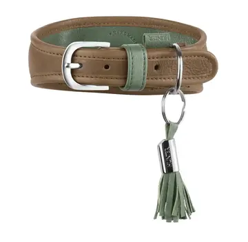 Hunter Greyhound Collar Portofino Taupe