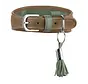 Windhondenhalsband Portofino Taupe