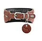 Ergonomische Hondenhalsband Arvika Cognac