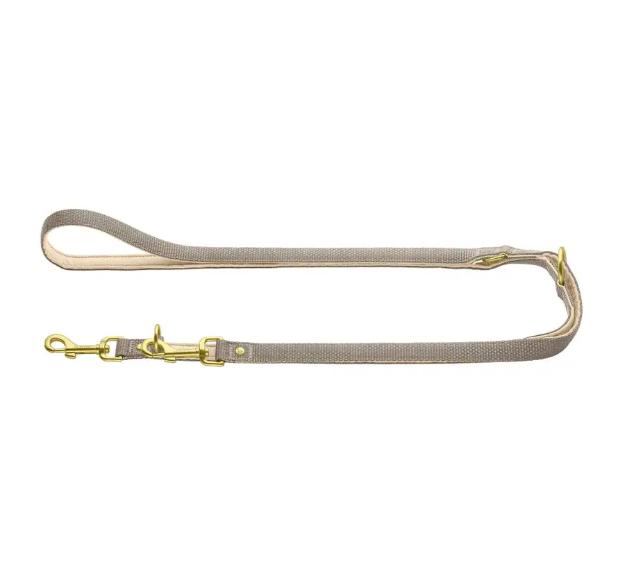 Adjustable Dog Leash Ronda Taupe