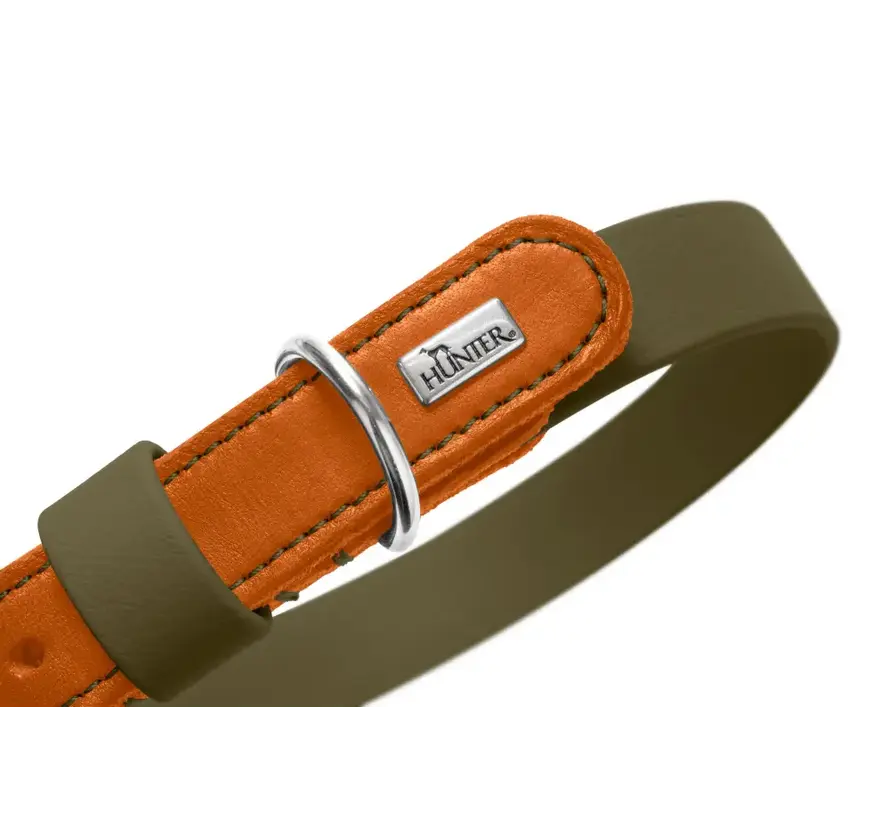 Dog Collar Wolmar BioThane® Khaki