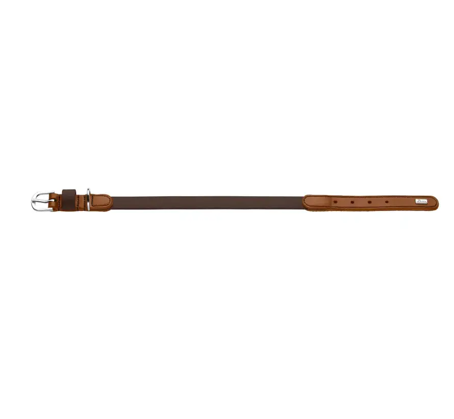 Hondenhalsband Wolmar BioThane® Bruin