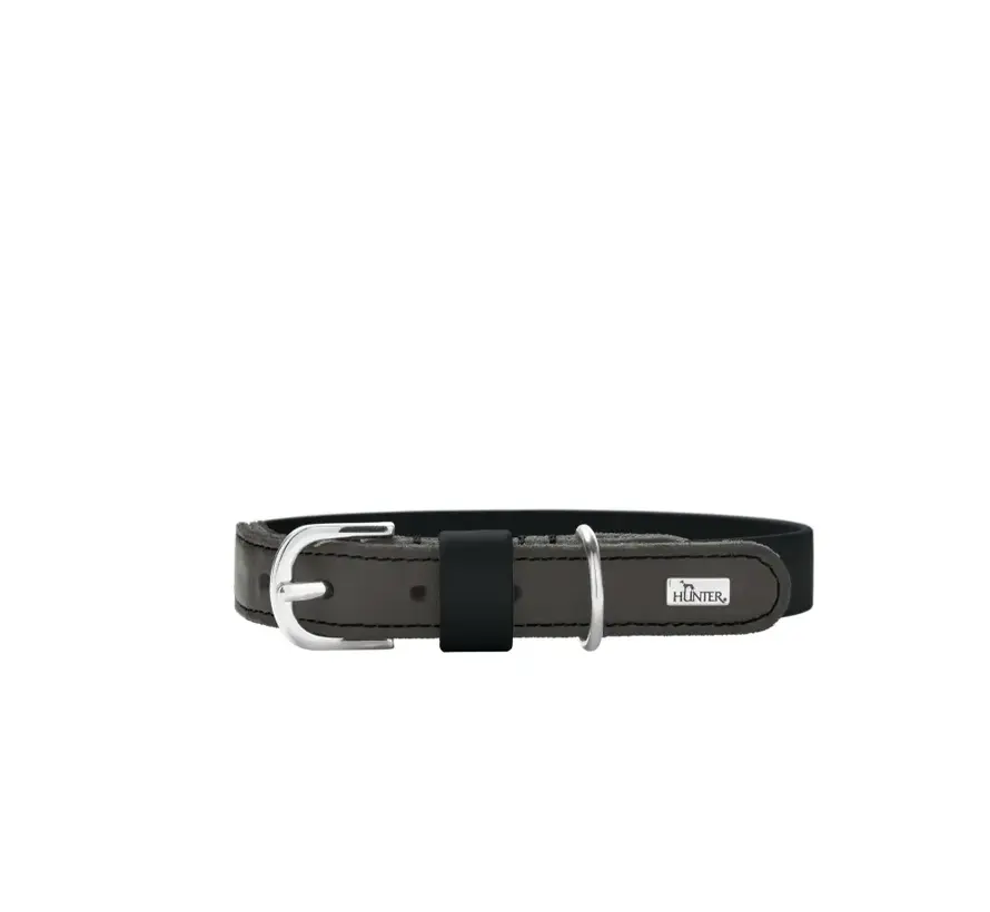 Hondenhalsband Wolmar BioThane® Zwart