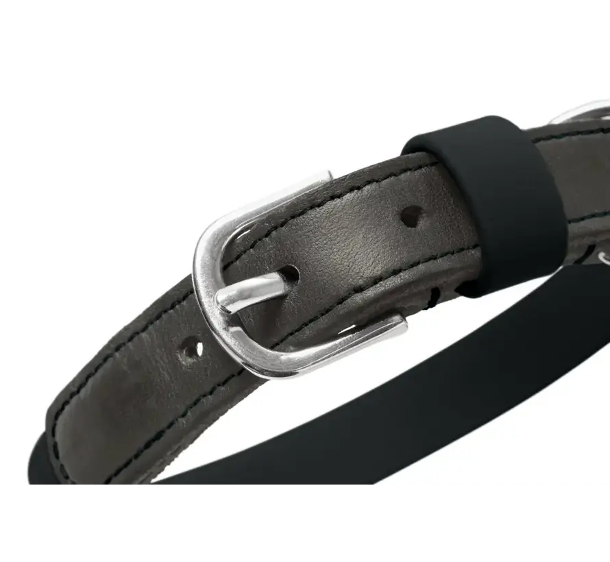 Dog Collar Wolmar BioThane® Black