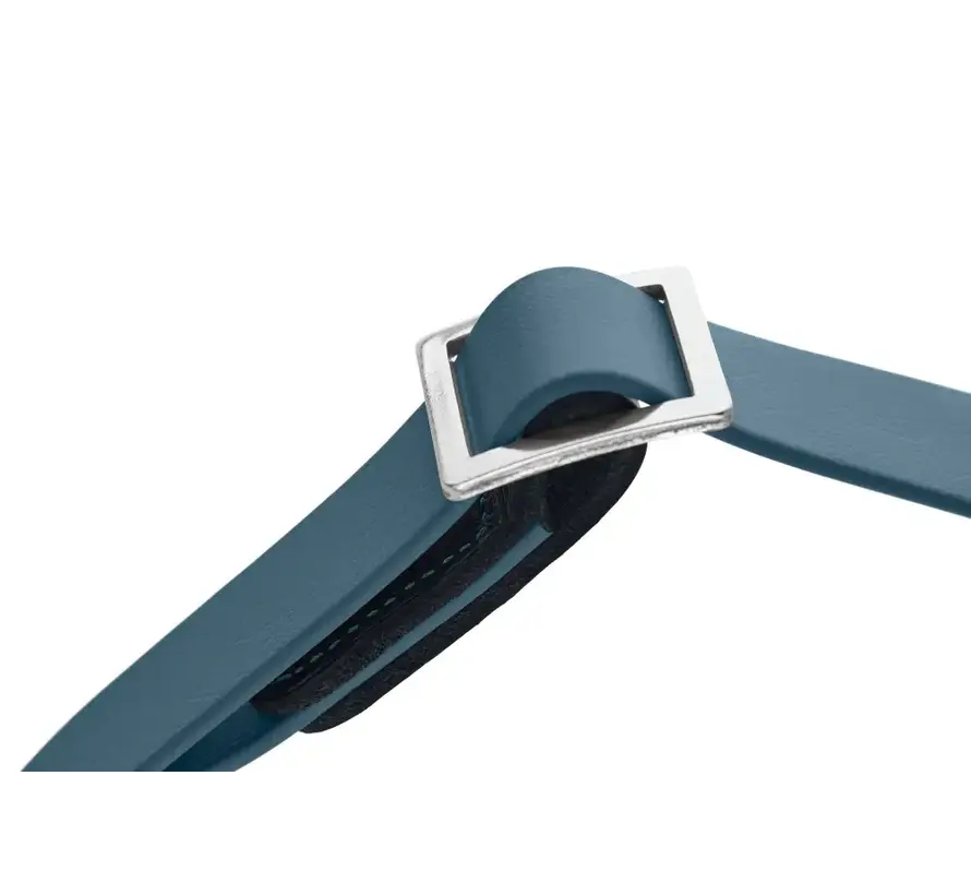 Dog Collar Wolmar Alu Strong BioThane® Blue