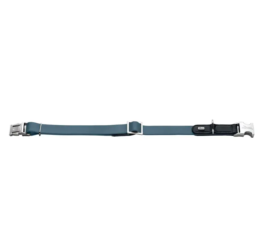 Dog Collar Wolmar Alu Strong BioThane® Blue