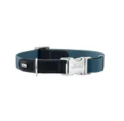 Hunter Hondenhalsband Wolmar Alu Strong BioThane® Blauw