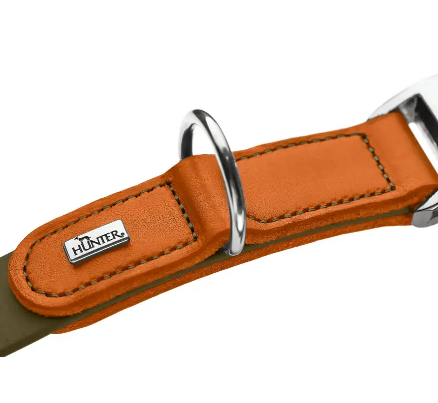 Hondenhalsband Wolmar Alu Strong BioThane® Khaki