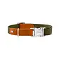 Hondenhalsband Wolmar Alu Strong BioThane® Khaki