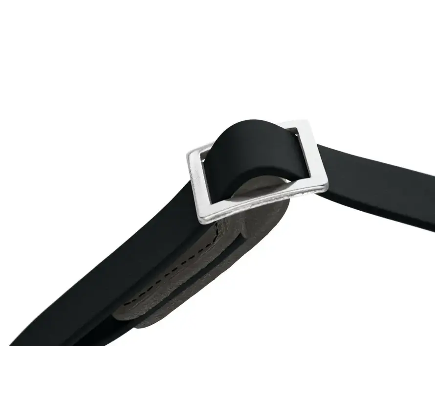 Dog Collar Wolmar Alu Strong BioThane® Black