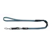 Hunter Verstelbare Hondenriem Wolmar BioThane® Blauw