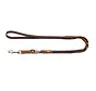 Adjustable Dog Leash Wolmar BioThane® Brown