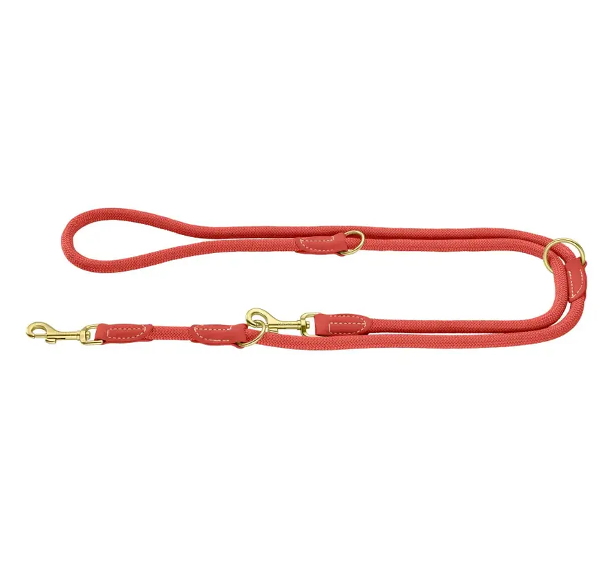 Adjustable Dog Leash Malibu Coral