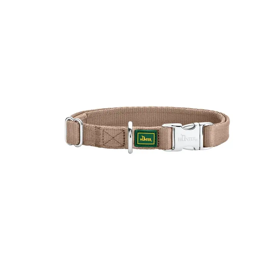 Dog Collar Inari Alu Strong Beige