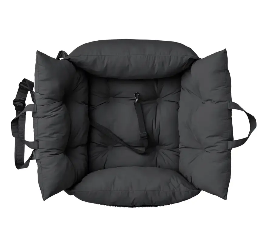 2-in-1 Dog Car Seat and Travel Bed Seoul Black