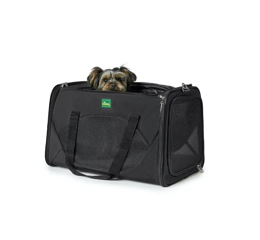 Dog Carrier Bag Kansas Black