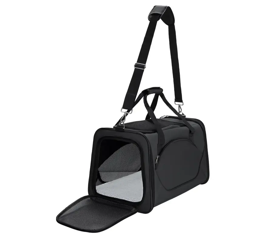 Dog Carrier Bag Kansas Black