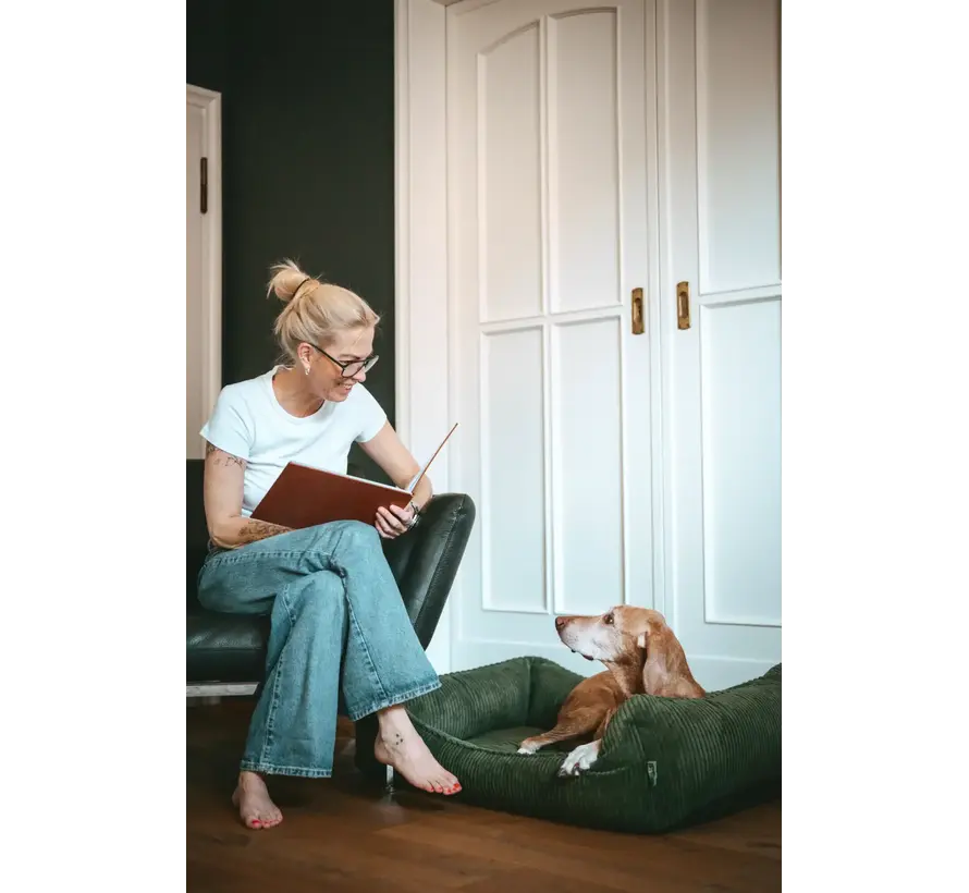 Orthopedic Dog Bed Corbie Green
