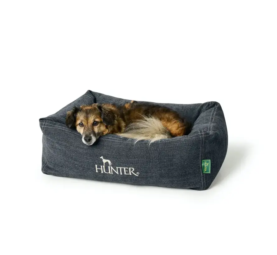 Orthopedic Dog Bed Rotterdam Jeans Blue