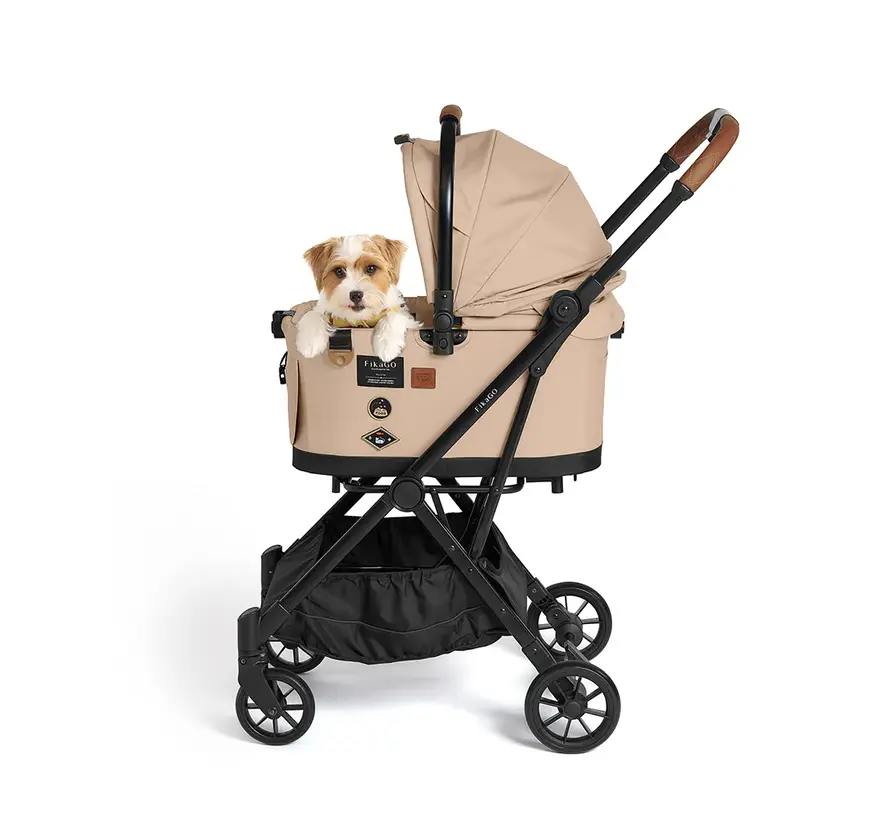 Hondenbuggy Flytta Plus Hygge Beige