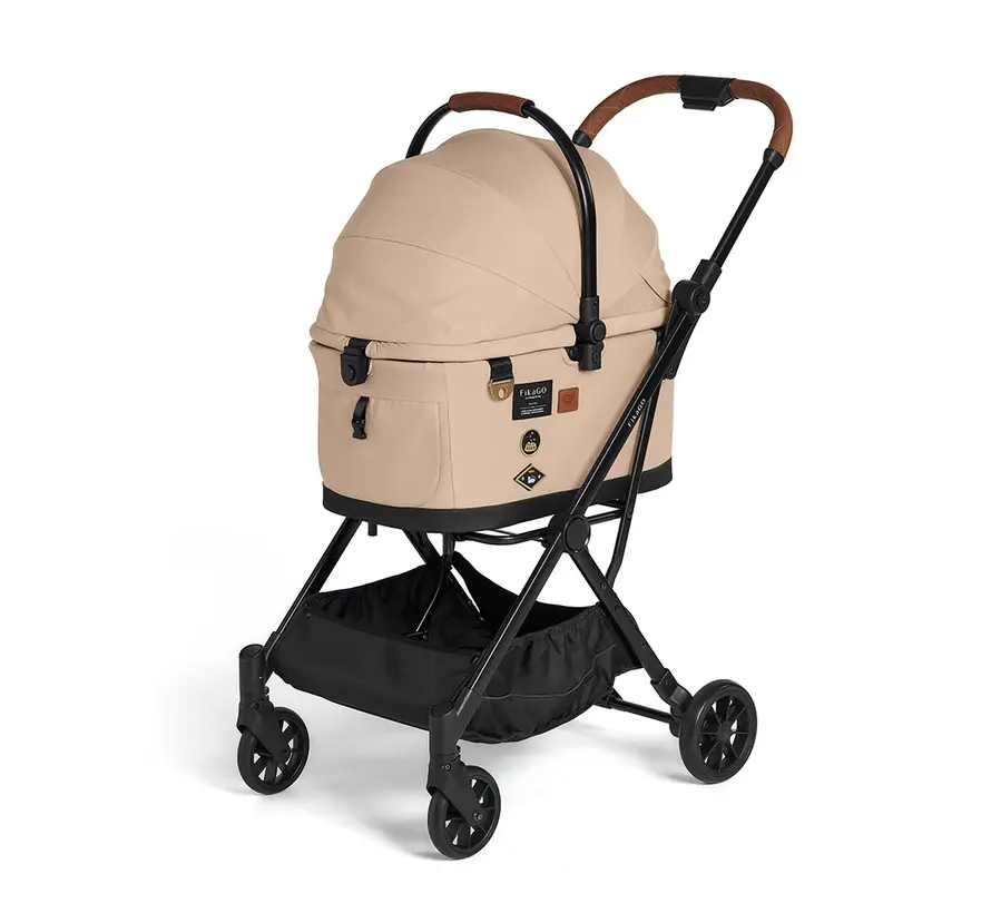 Hondenbuggy Flytta Plus Hygge Beige