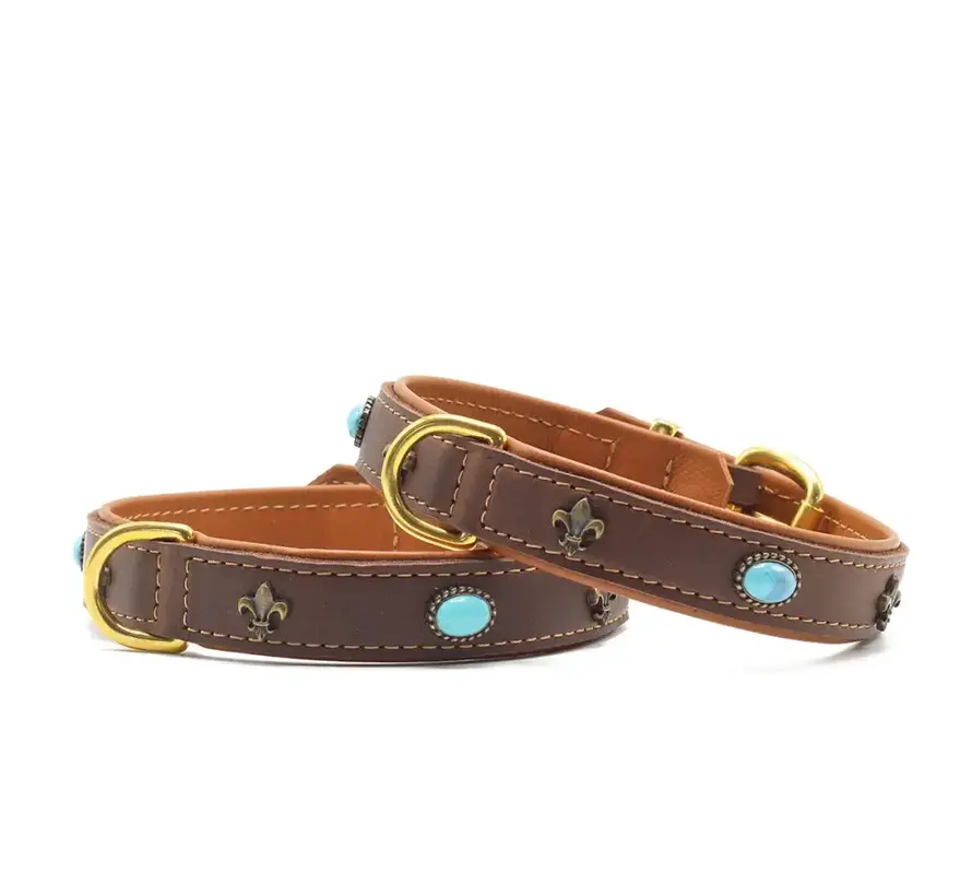 Dog Collar San Francisco Cognac