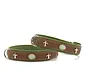 Dog Collar Ibiza Mocha - Lime