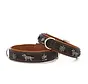Teckel Hondenhalsband Premium Cognac