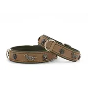 Maul Teckel Hondenhalsband Premium Khaki