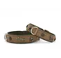 Teckel Hondenhalsband Premium Khaki