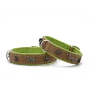Maul Teckel Hondenhalsband Premium Pistache