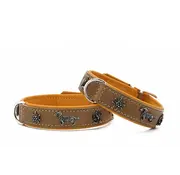 Maul Teckel Hondenhalsband Premium Geel