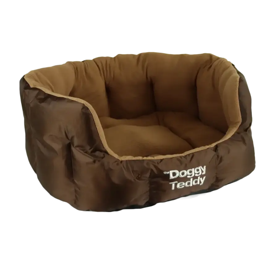 Dog Bed Teddy X-Treme Brown