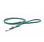 Hondenriem Nubuck Petrol